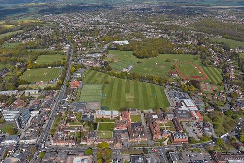 Brentwood School Arial View